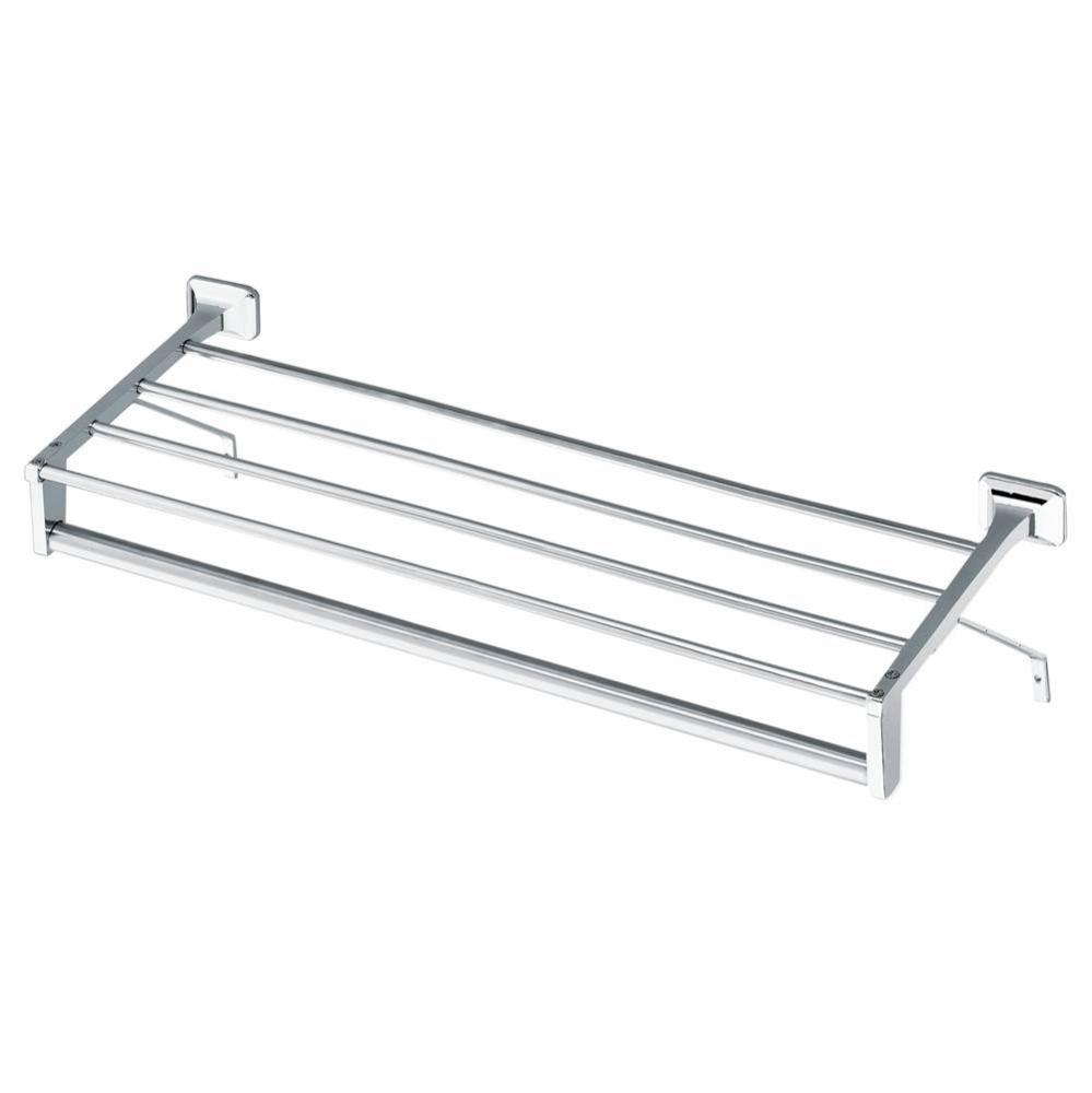 Chrome 24'' Towel Bar With Shelf