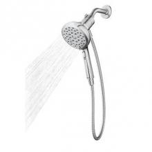 Moen 220H2EP - Chrome Eight-Function 5'' Diameter Spray Head Handshower