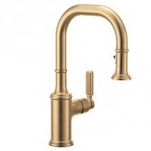 Moen 5770BZG - Bronzed Gold One-Handle Pulldown Bar Faucet