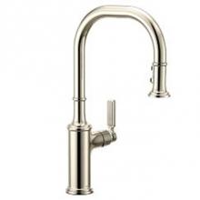 Moen 7770NL - Polished Nickel One-Handle Pulldown Kitchen Faucet