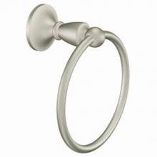 Moen DN8286BN - Brushed nickel towel ring