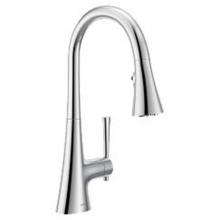 Moen F9126 - Chrome One-Handle Pulldown Kitchen Faucet