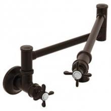 Moen S6641ORB - Oil rubbed bronze two-handle kitchen faucet