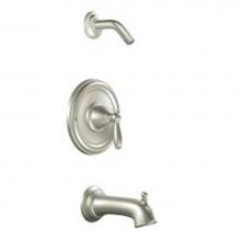 Moen T2153NHBN - Brushed nickel Posi-Temp(R) tub/shower