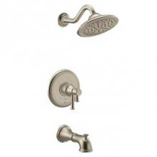 Moen UT4313EPBN - Belfield Brushed Nickel M-Core 4-Series Tub/Shower