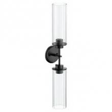 Moen YB1762BL - Matte Black Two Globe Bath Light