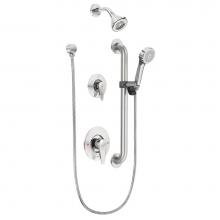 Moen T9342GBM25 - Chrome transfer Posi-Temp(R) all-metal trim kits