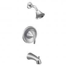 Moen T2743 - Glyde 1-Spray Single-Handle Posi-Temp Tub and Shower Faucet Trim Kit in Chrome (Valve Sold Separat