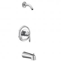 Moen UT2133NH - Eva M-CORE 2-Series 1-Handle Tub and Shower Trim Kit in Chrome (Valve Sold Separately)