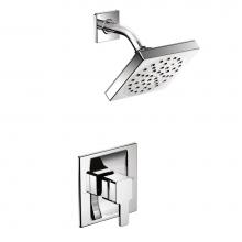 Moen TS2712EP - 90-Degree Eco-Performance Single-Handle 1-Spray Shower Faucet Trim Kit in Chrome (Valve Sold Separ