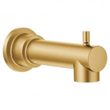 Moen 172656BG - Align 1/2-Inch Slip Fit Connection Diverter Tub Spout, Brushed Gold