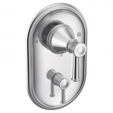 Moen T2310 - Belfield Posi-Temp with Built-in 3-Function Transfer Valve Trim Kit, Valve Required, Chrome