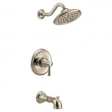 Moen UT3313NL - Belfield M-CORE 3-Series 1-Handle Tub and Shower Trim Kit in Polished Nickel (Valve Sold Separatel