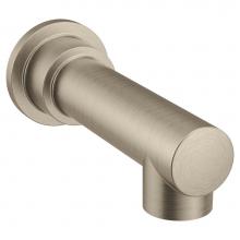 Moen 195827BN - Moen 193371BN Align Non-Diverter 1/2-Inch Slip-Fit Tub Spout, Brushed Nickel