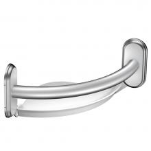 Moen LR2354DCH - Chrome 9'' Grab Bar With Corner Shelf