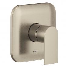 Moen UT2471BN - Genta M-CORE 2-Series 1-Handle Shower Trim Kit in Brushed Nickel (Valve Sold Separately)