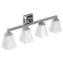 Moen YB5164CH - Chrome Four Globe Bath Light