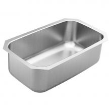 Moen GS18110 - 18000 Series 30-inch 18 Gauge Undermount Single Bowl Stainless Steel Kitchen Sink, 10-inch Depth