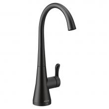 Moen S5520BL - Sip Transitional Cold Water Kitchen Beverage Faucet with Optional Filtration System, Matte Black