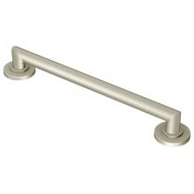 Moen YG0836BN - Bathroom Safety 36-Inch Stainless Steel Modern Bathroom Grab Bar, Brushed Nickel