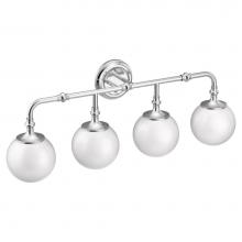 Moen YB0564CH - Chrome Four Globe Bath Light