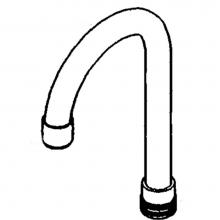 Moen 104429 - GOOSENECK SPOUT (5-3/4'' REACH, 10-1/4'' HEIGH