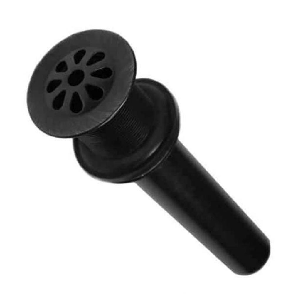 1.5'' Teardrop Drain in Matte Black