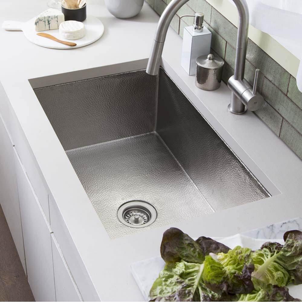 Cocina 30 Kitchen Sink in Brushed Nickel