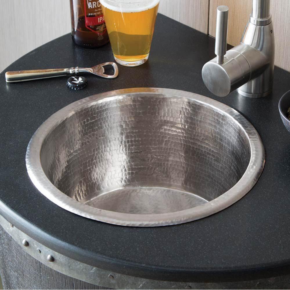 Diego Bar and Prep Sink in Brushed Nickel