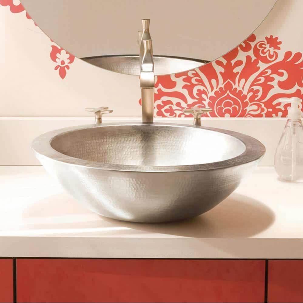 Laguna Bathroom Sink in Brushed Nickel