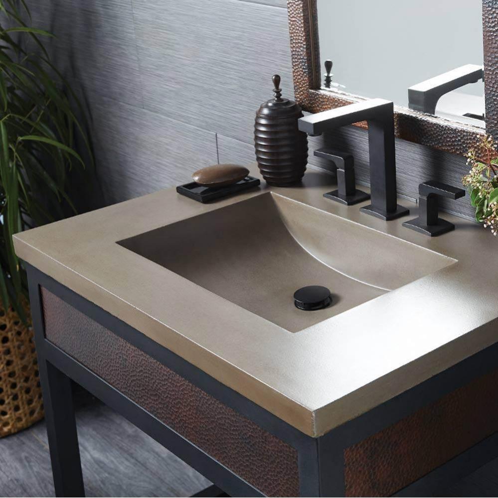 30'' Palomar Vanity Top with Integral Bathroom Sink in Earth-Single faucet hole