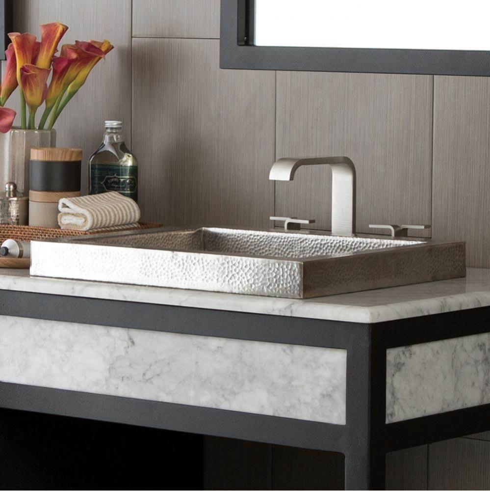 Tatra Bathroom Sink in Brushed Nickel