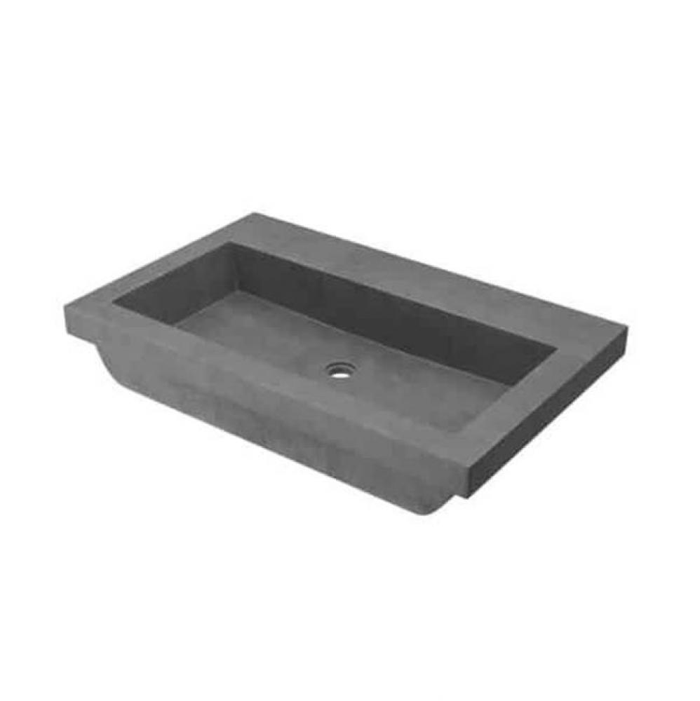 Trough 3019 in Slate - No Faucet Holes