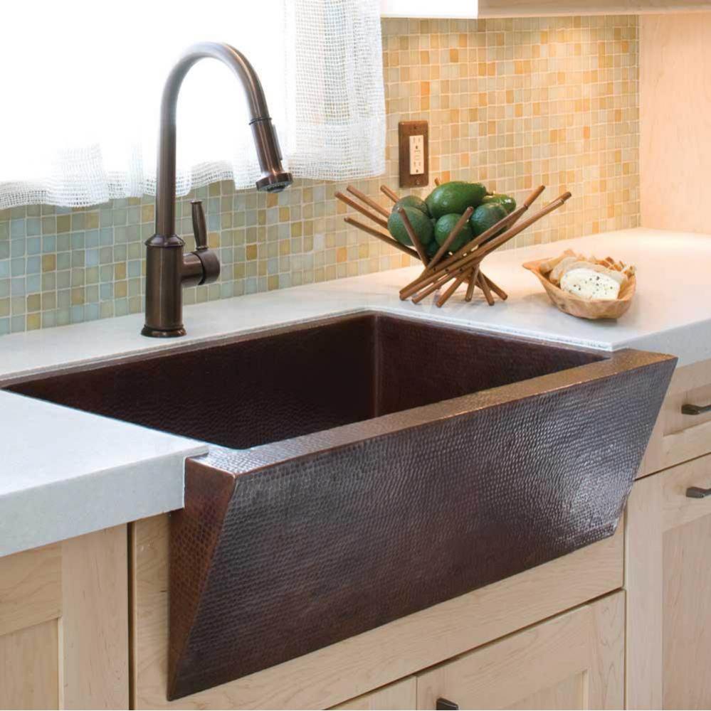 Zuma Kitchen SInk in Antique Copper