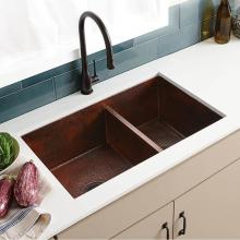 Native Trails CPK275 - Cocina Duet Kitchen SInk in Antique Copper