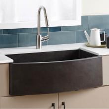 Native Trails NSKQ3320-S - Farmhouse Quartet Kitchen Sink in Slate