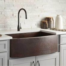 Native Trails CPK295 - Rhapsody Farmhouse Kitchen Sink in Antique Copper