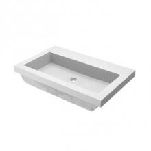 Native Trails NSL3019-PX - Trough 3019 in Pearl - No Faucet Holes