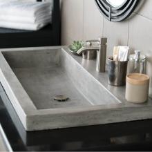 Native Trails NSL3619-A - Trough 3619 Bathroom Sink in Ash