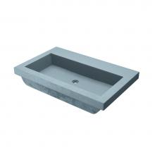 Native Trails NSL3019-OX - Trough 3019 in Ocean - No Faucet Holes