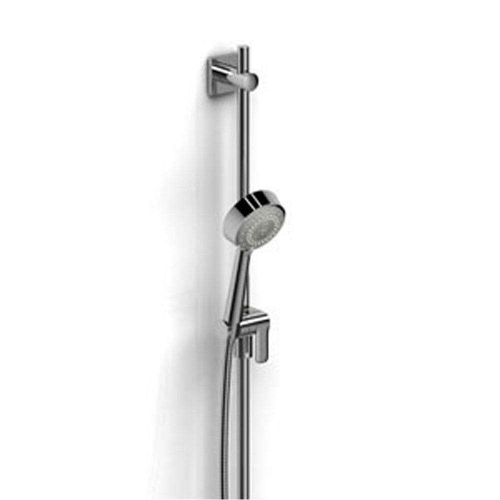 Handshower Set With 36'' Slide Bar and 6-Function Handshower