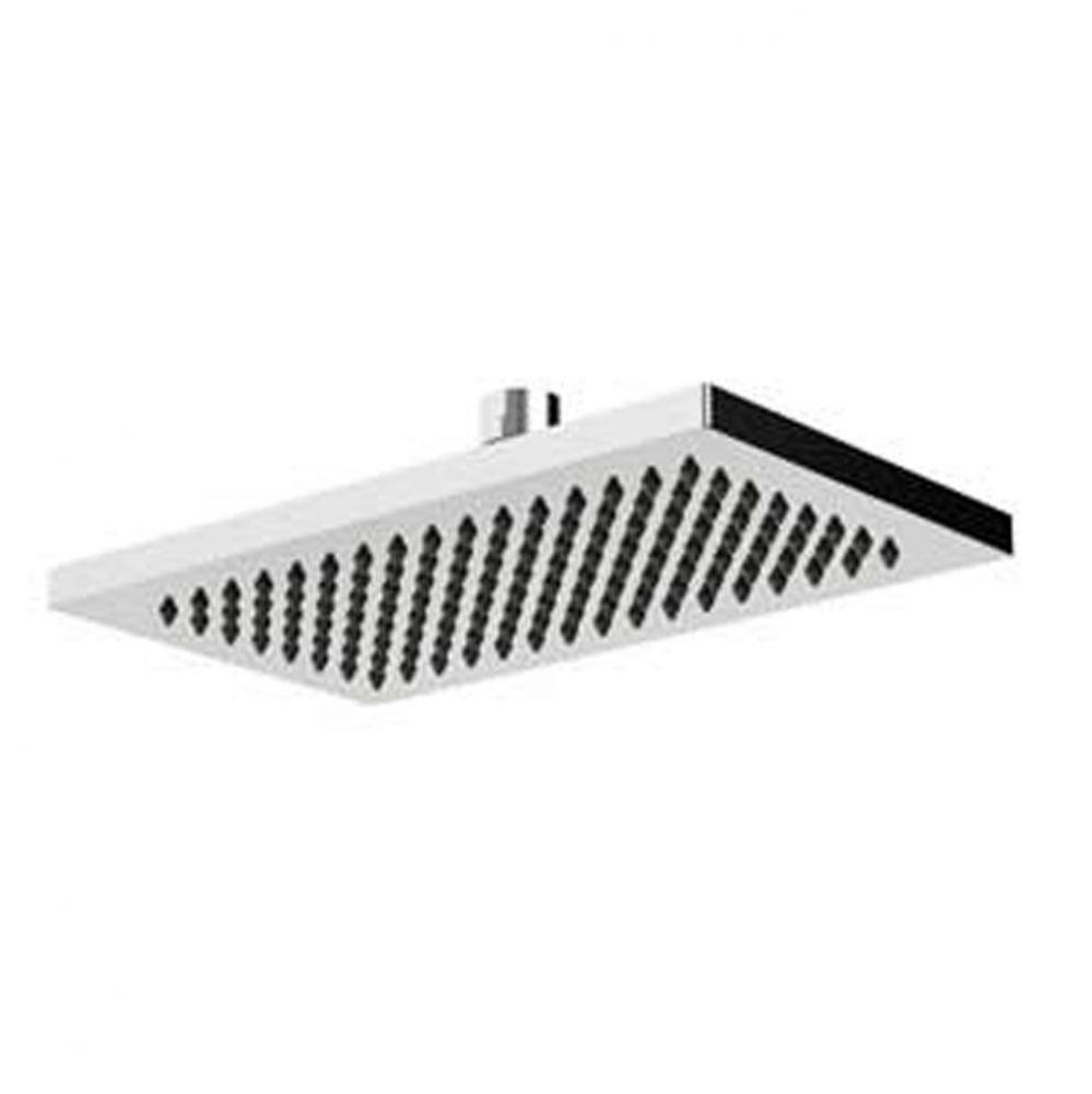 15 cm X 25 cm (6'' x 10'') rectangular shower head