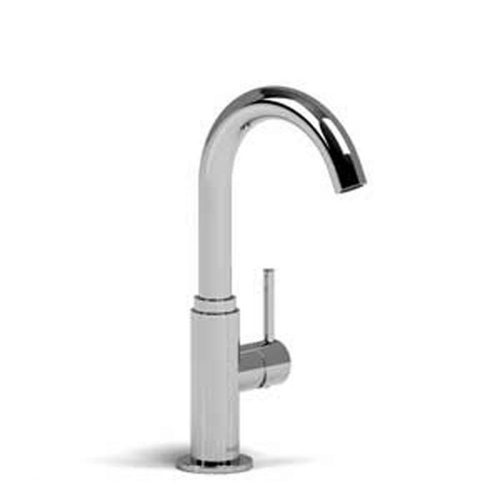 Single hole lavatory faucet