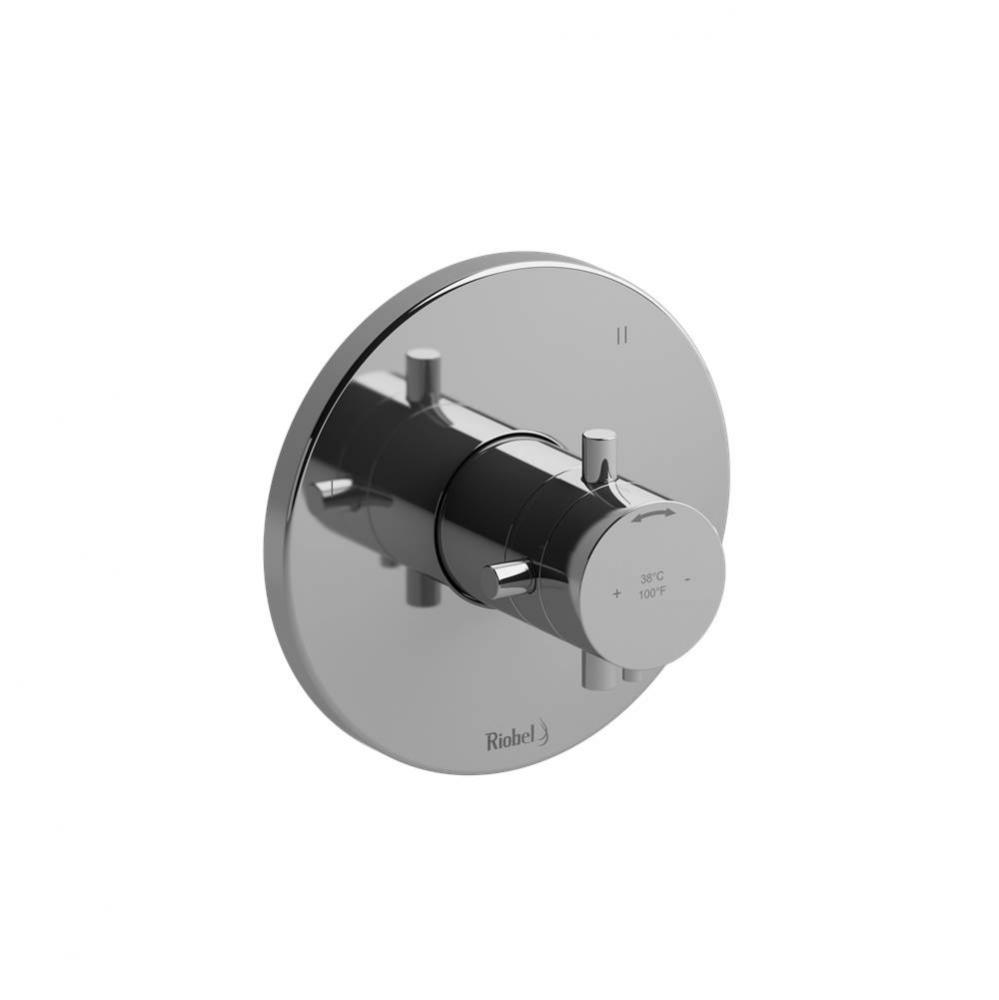 3-way no share Type T/P (thermostatic/pressure balance) coaxial valve trim