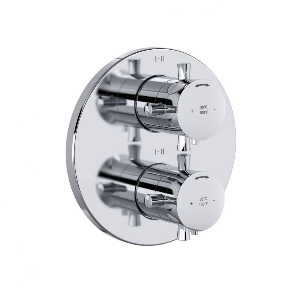 4-way Type T/P (thermostatic/pressure balance) coaxial valve trim