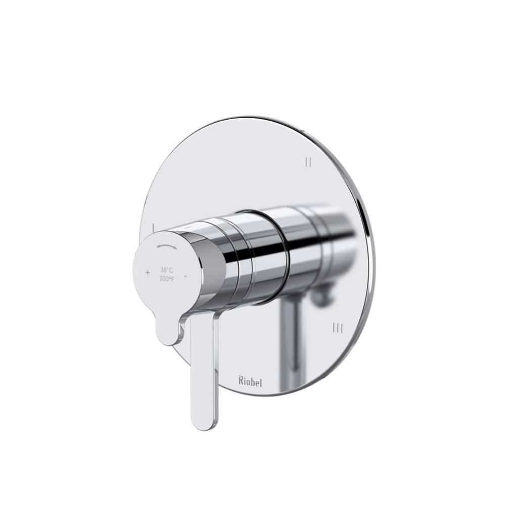 3-way no share Type T/P (thermostatic/pressure balance) coaxial complete valve