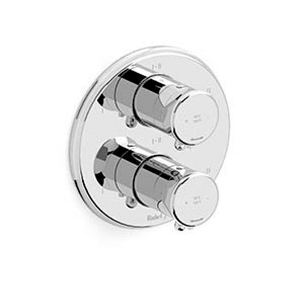 4-way Type T/P (thermostatic/pressure balance) 3/4'' coaxial complete valve