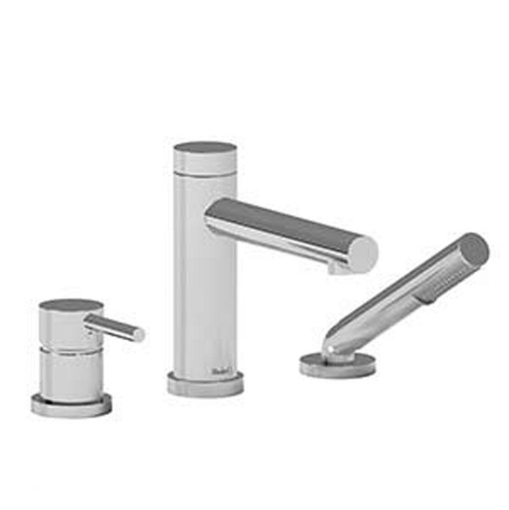 3-piece deck-mount tub filler with hand shower EXPANSION PEX