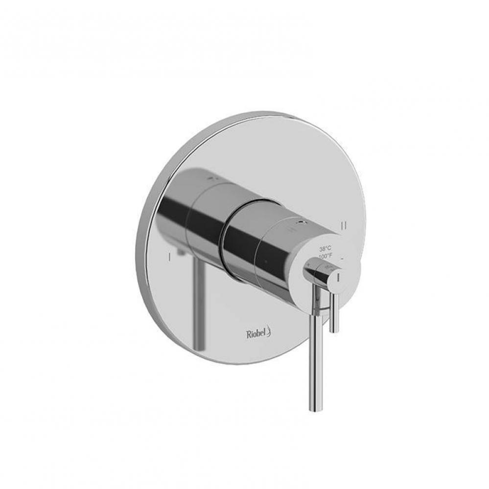 2-way no share Type T/P (thermostatic/pressure balance) coaxial complete valve