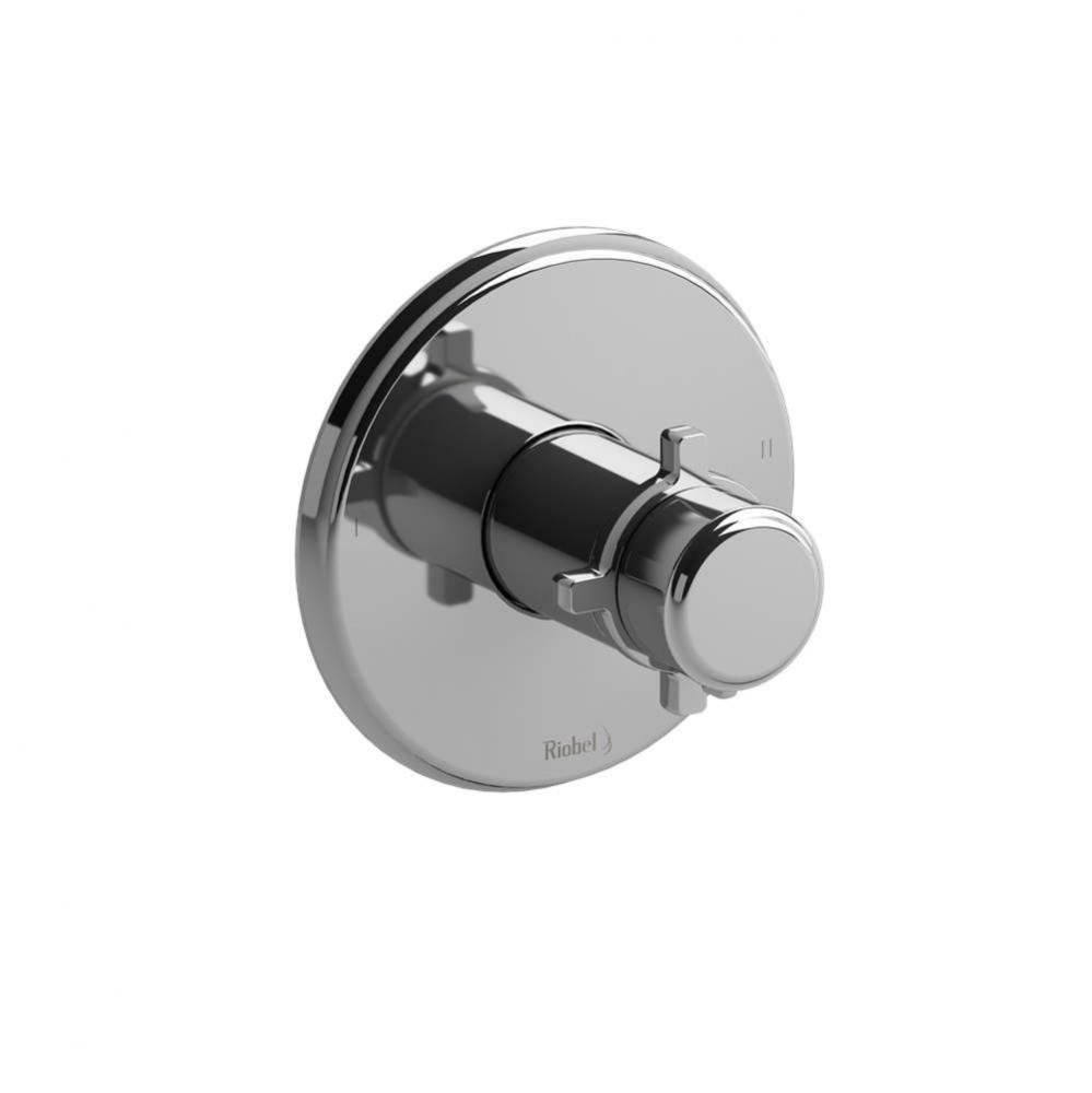 2-way no share Type T/P (thermostatic/pressure balance) coaxial valve trim